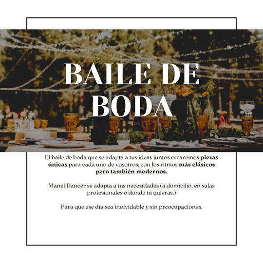 Baile de boda