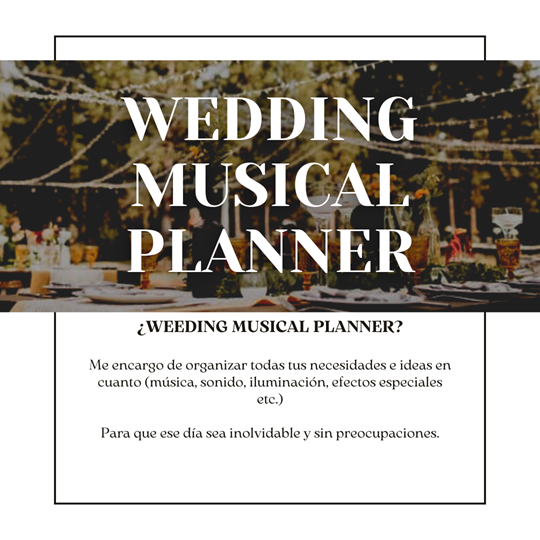 Wedding Musical Planner